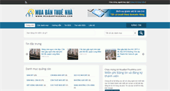 Desktop Screenshot of muabanthuenha.com
