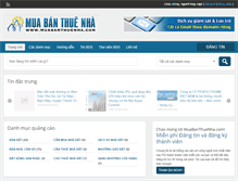 Tablet Screenshot of muabanthuenha.com